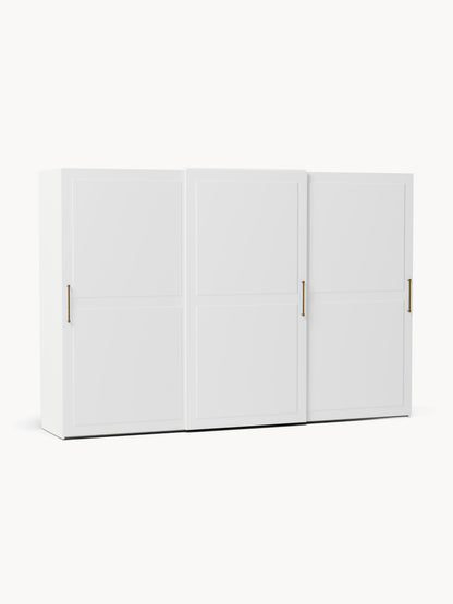 Charlotte Sliding-Door Modular Wardrobe in Various Sizes, 300 cm Wide