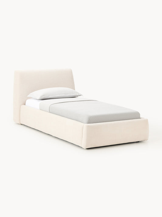Cloud Single Bed, Upholstered