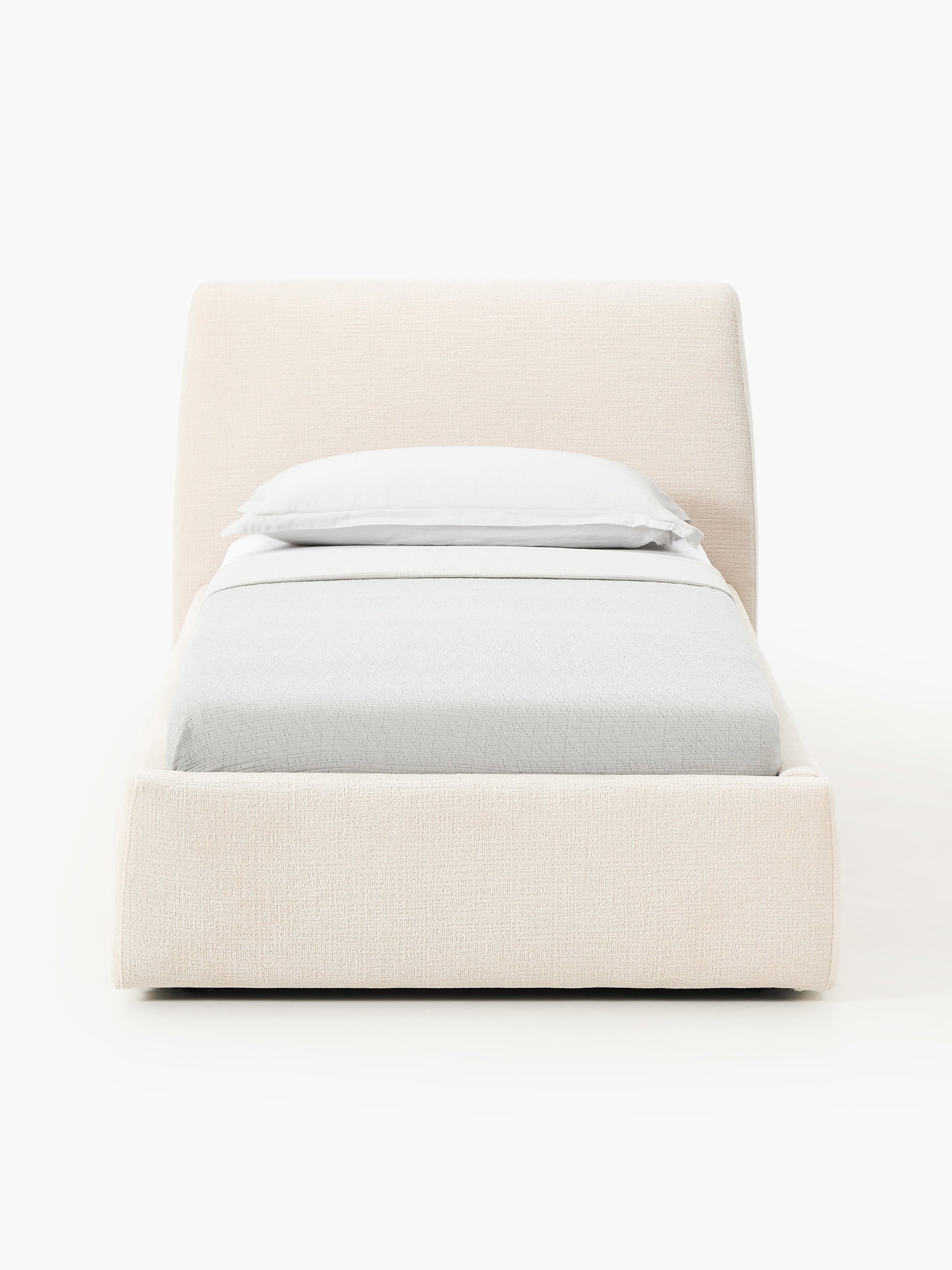 Cloud Single Bed, Upholstered