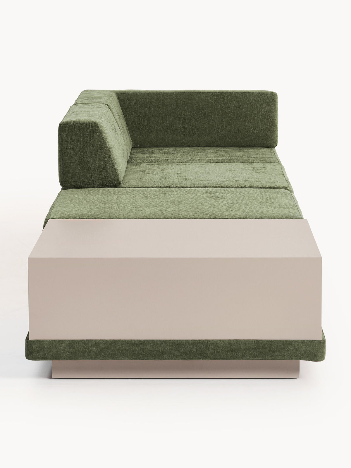 Colin 4-Seater Modular Sofa with Coffee Table & Ottoman