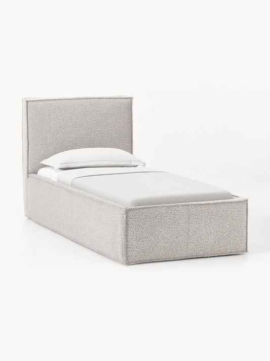 Dream Single Bed in Bouclé