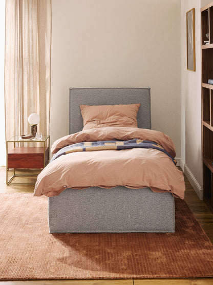 Dream Single Bed in Bouclé