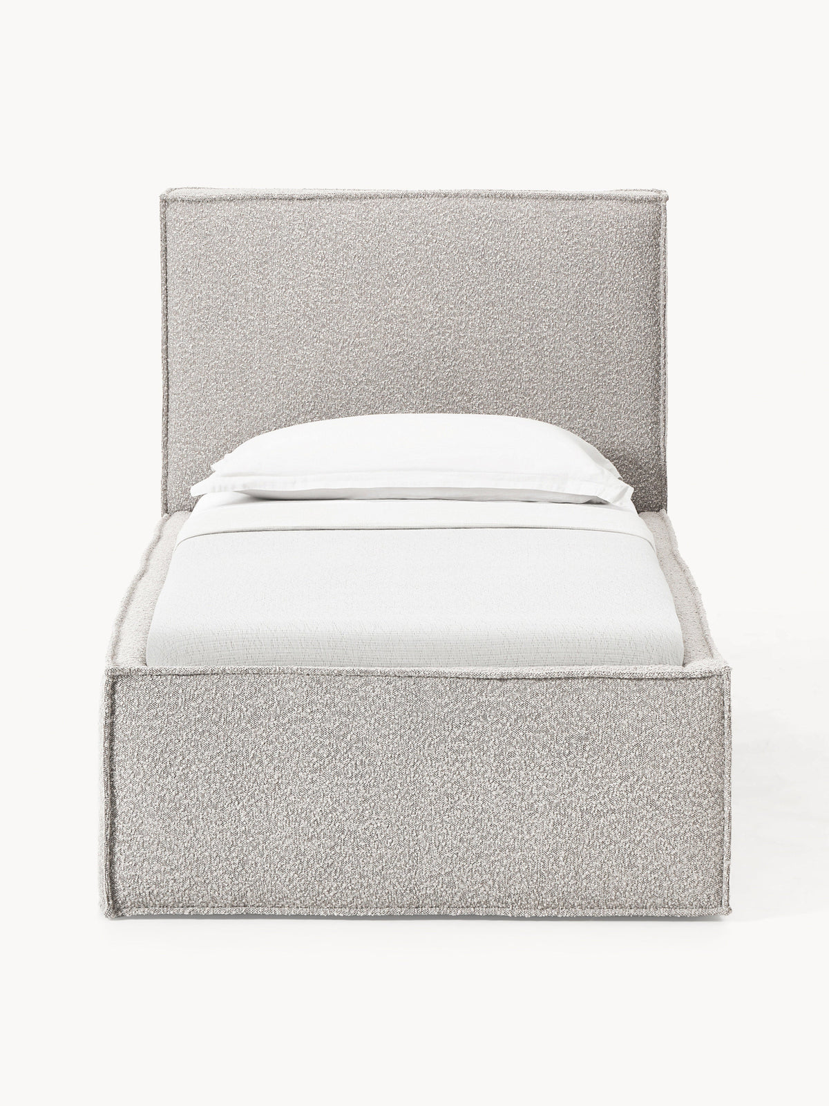 Dream Single Bed in Bouclé