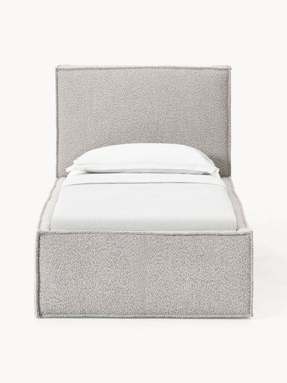 Dream Single Bed in Bouclé