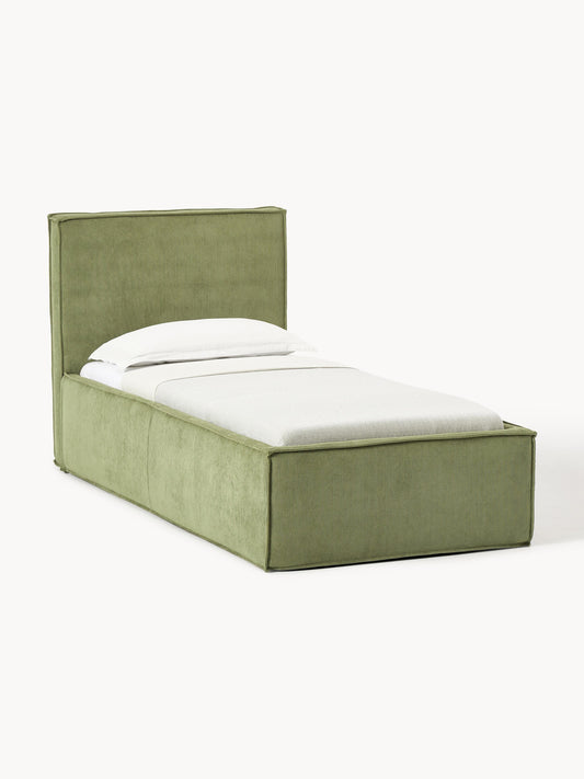 Dream Single Bed in Corduroy