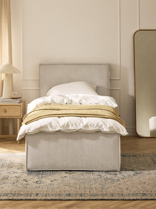 Dream Single Bed in Corduroy
