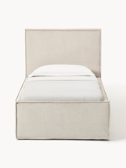 Dream Single Bed in Corduroy