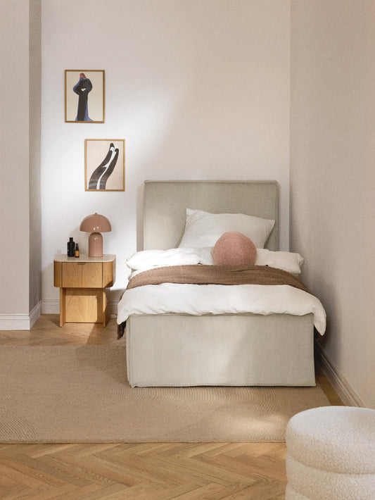 Dream Single Storage Bed in Corduroy