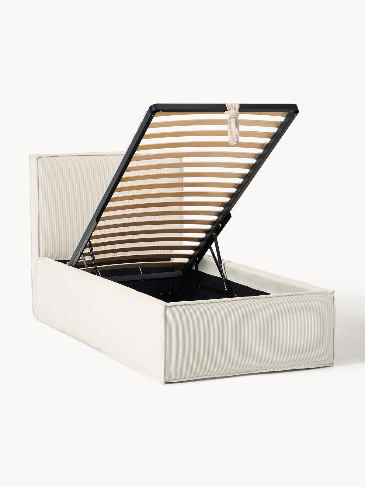 Dream Single Storage Bed in Corduroy