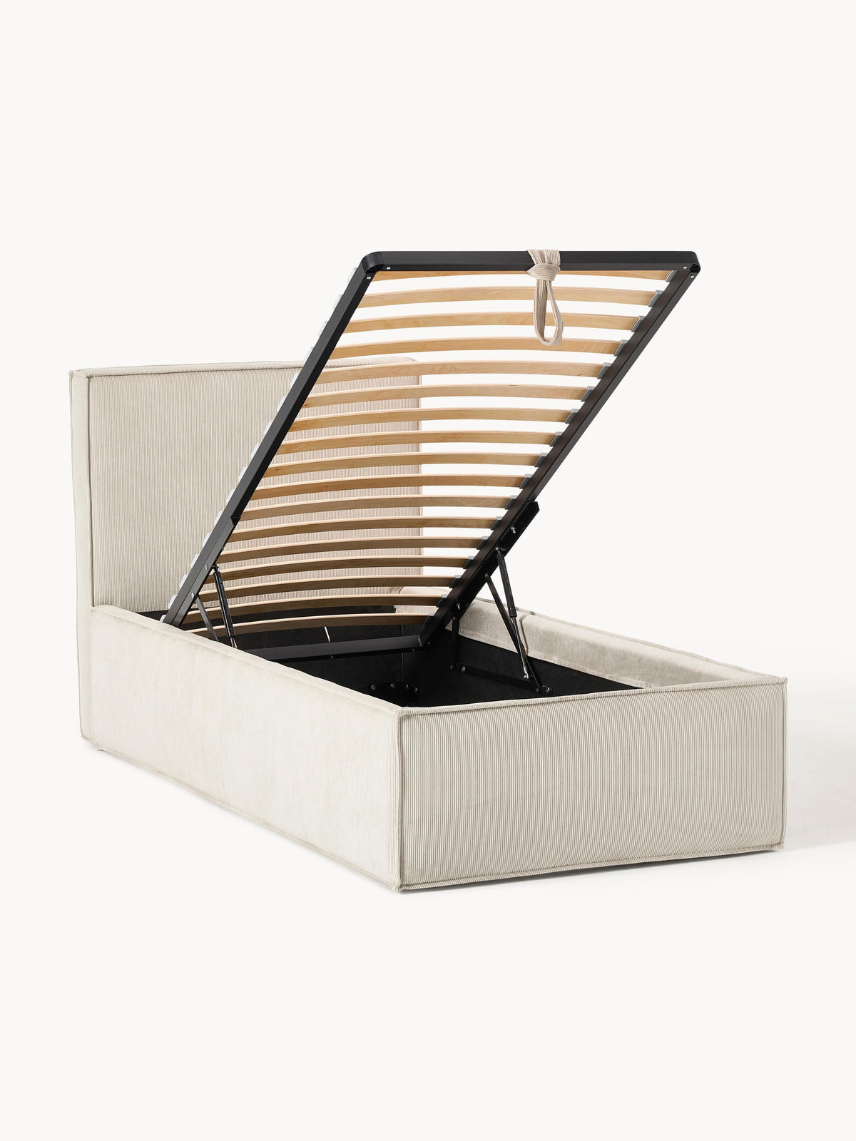 Dream Single Storage Bed in Corduroy