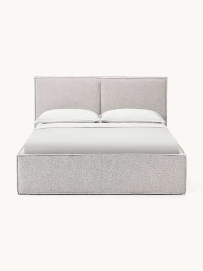 Dream Upholstered Bed in Bouclé