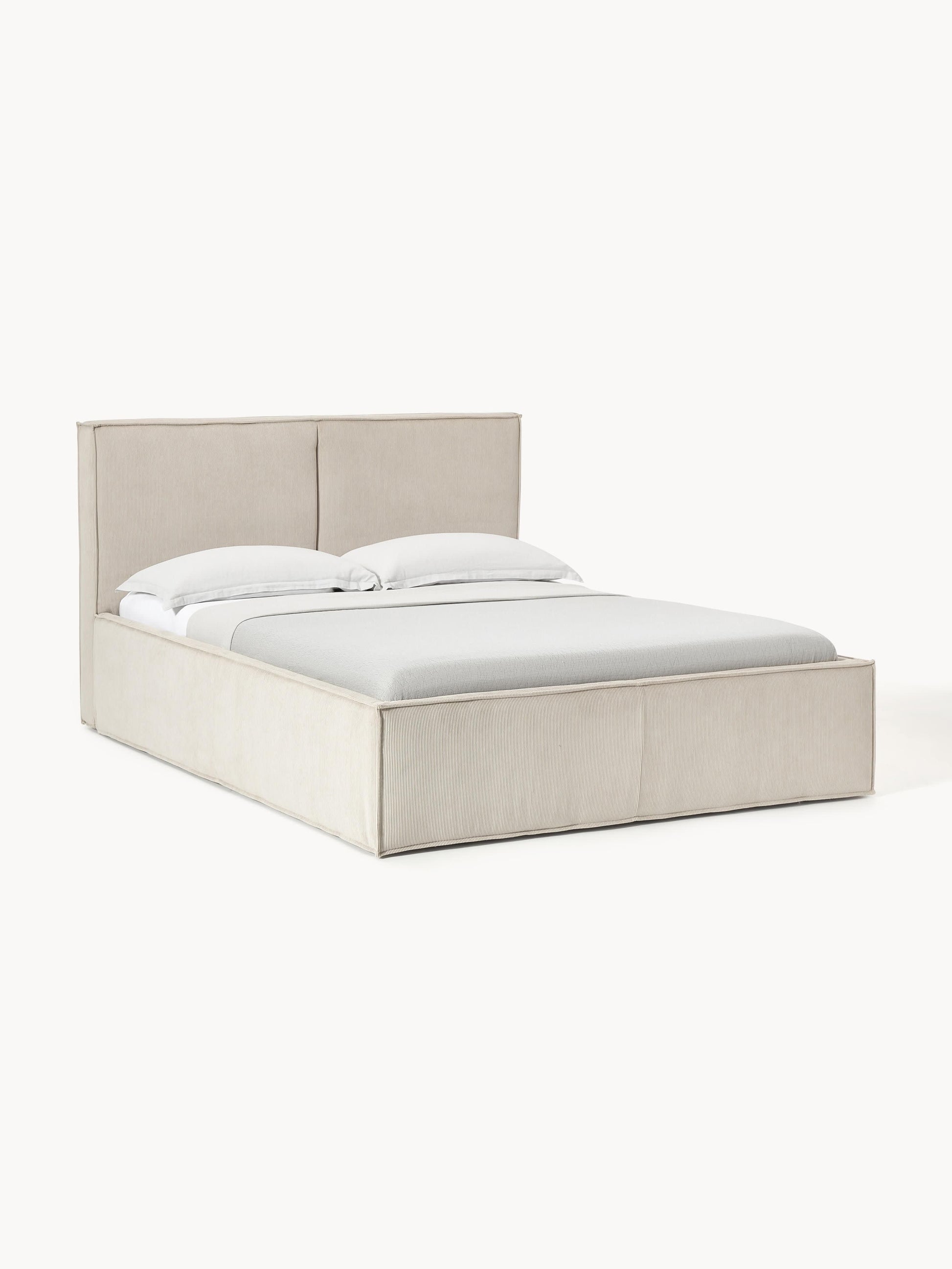 Dream Upholstered Bed in Corduroy