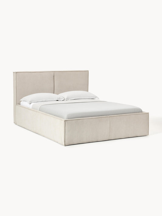 Dream Upholstered Bed in Corduroy