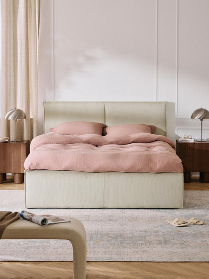 Dream Upholstered Bed in Corduroy