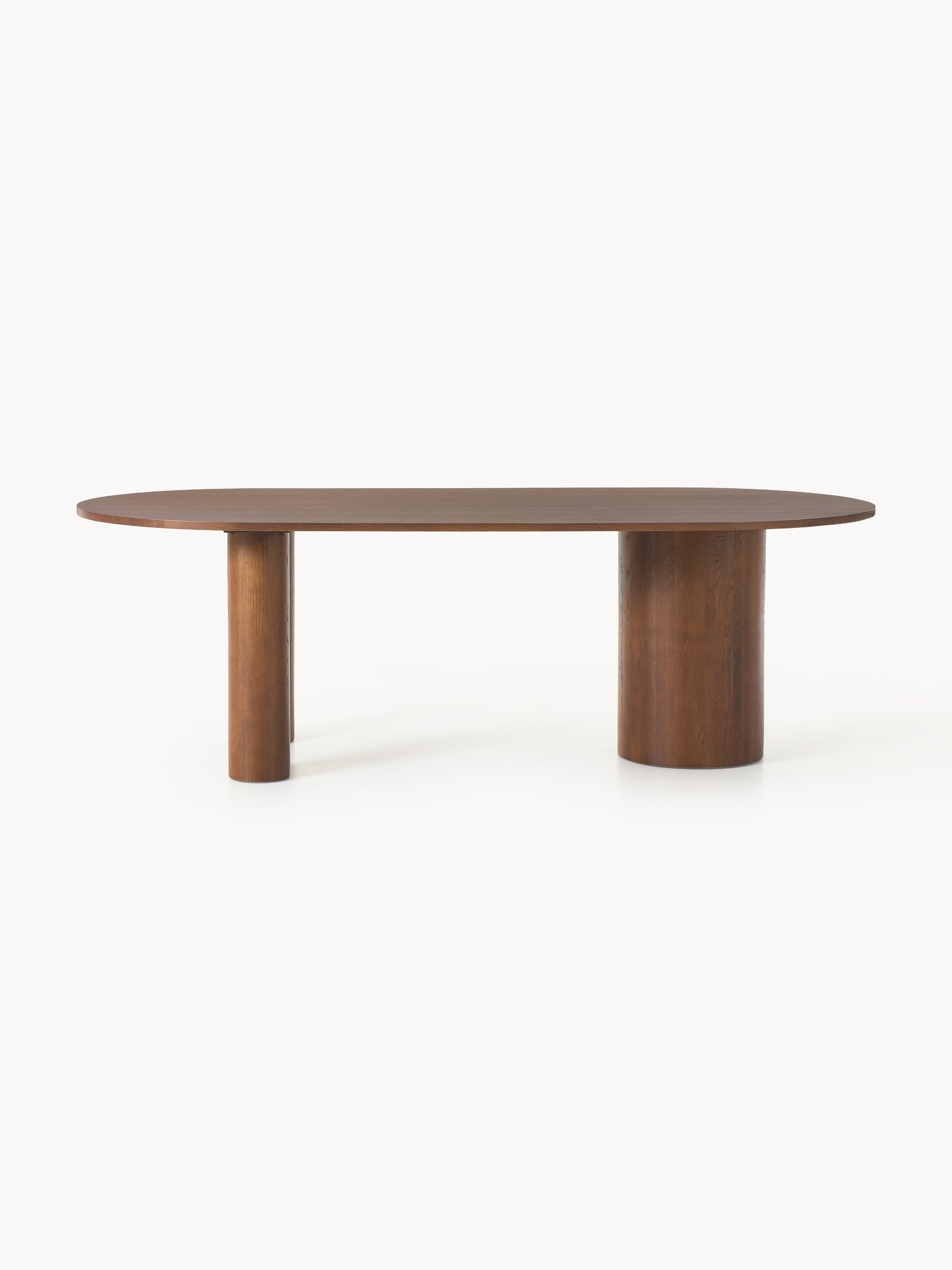 Dunia Dining Table in Oak, Oval, in Various Sizes