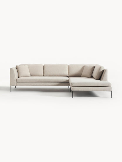 Emma Corner Sofa on Metal Legs