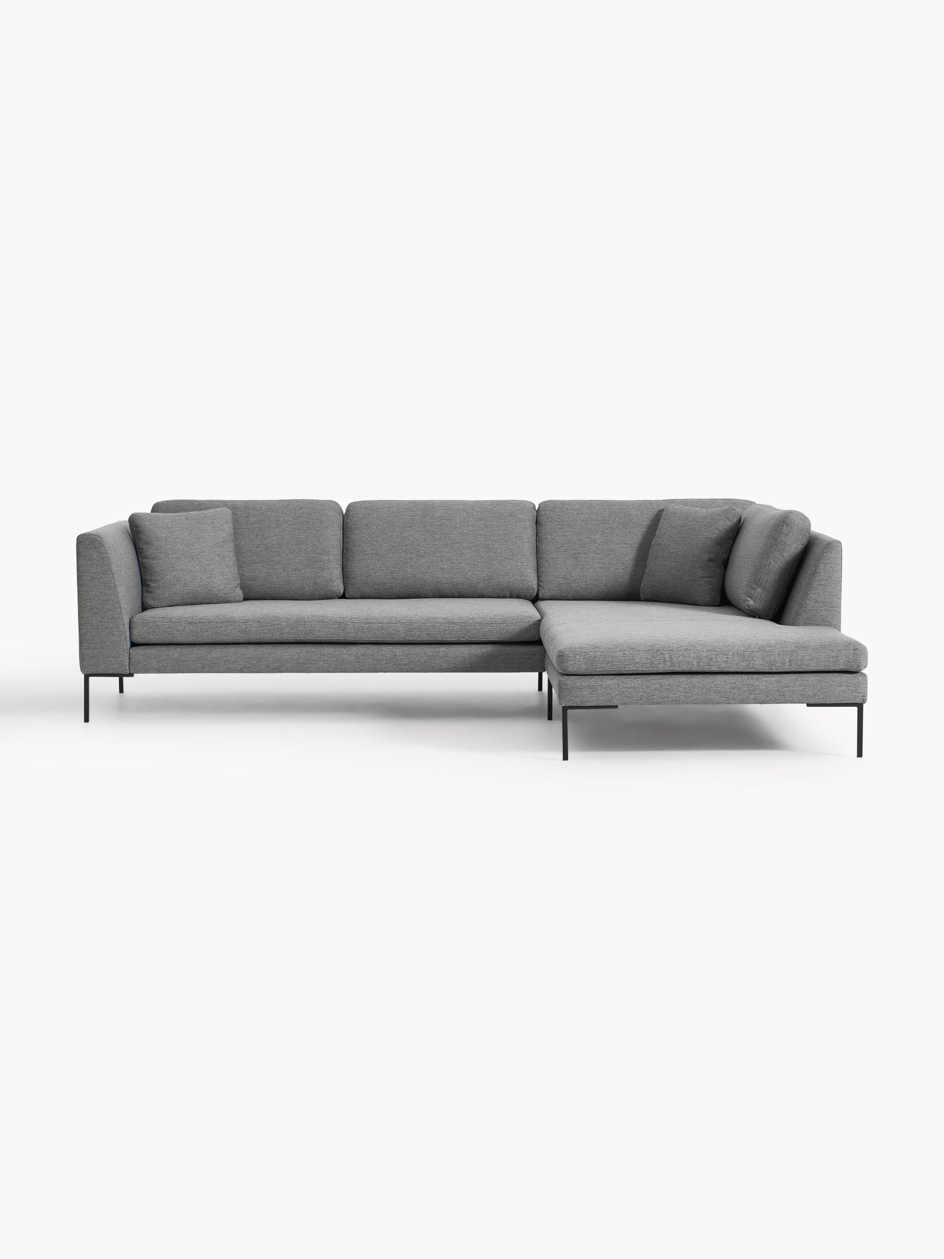 Emma Corner Sofa on Metal Legs