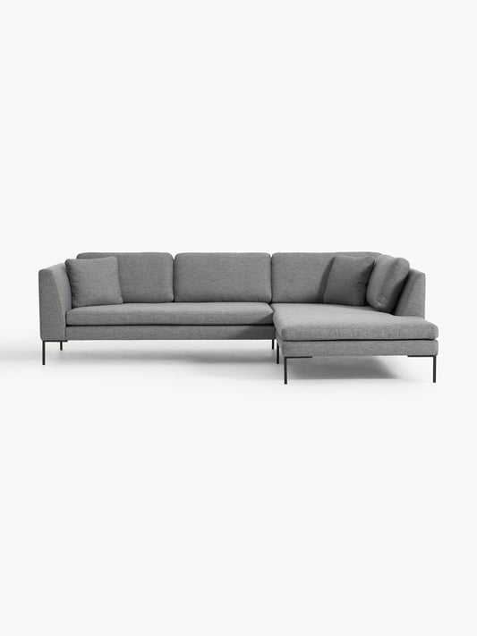 Emma Corner Sofa on Metal Legs