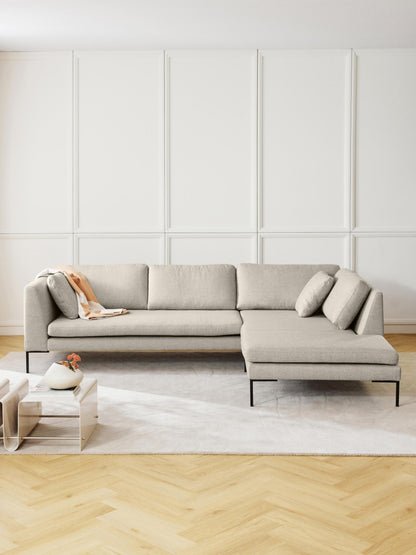 Emma Corner Sofa on Metal Legs