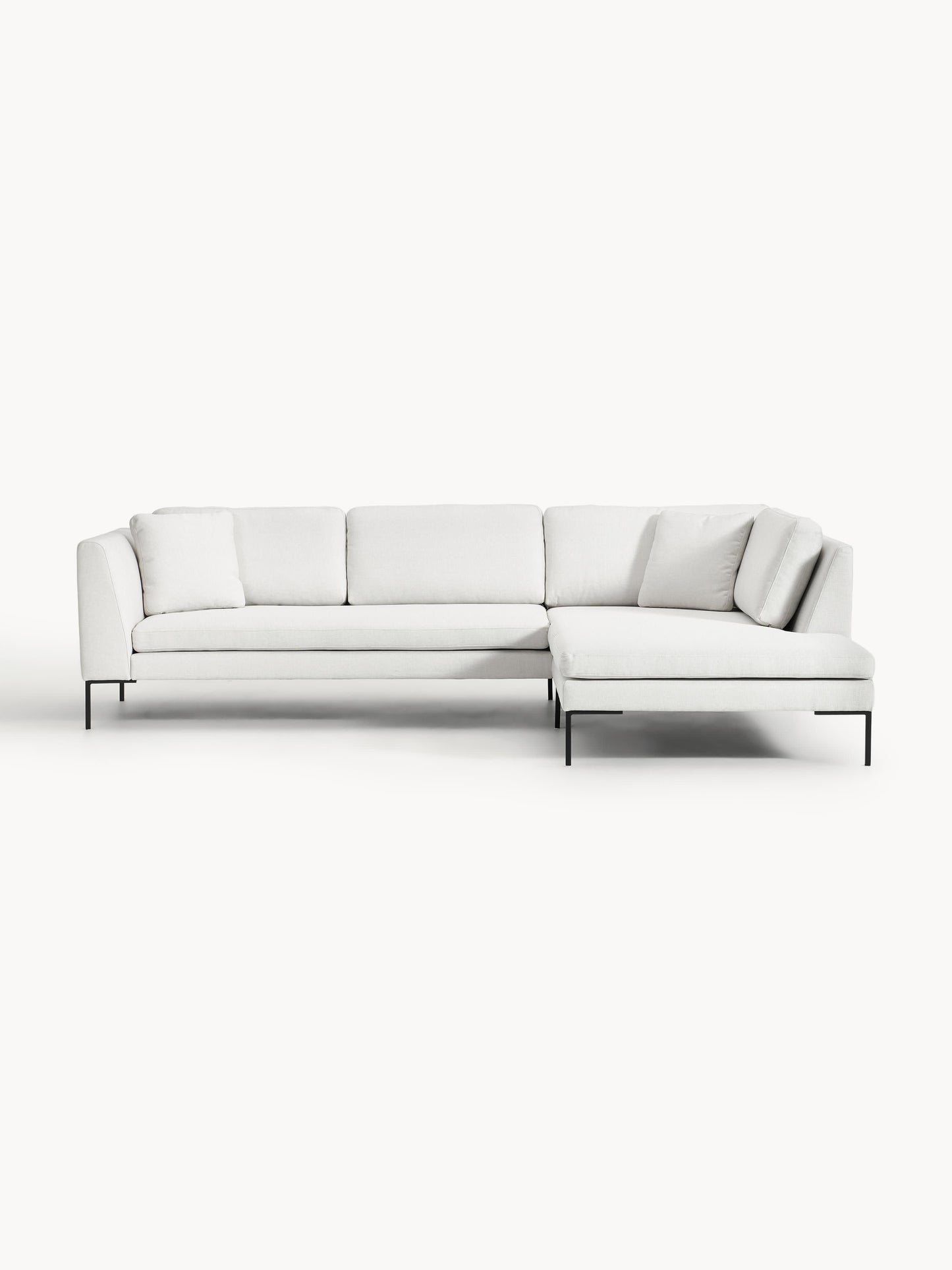 Emma Corner Sofa on Metal Legs