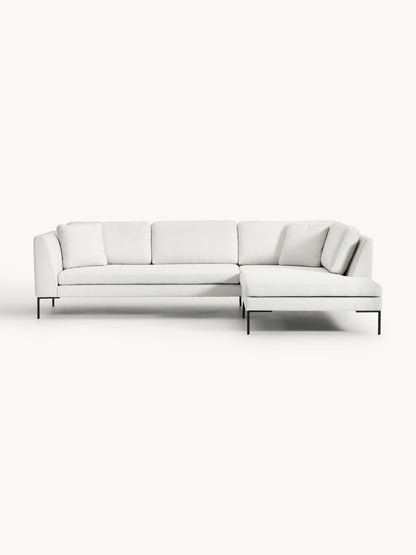 Emma Corner Sofa on Metal Legs