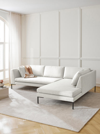 Emma Corner Sofa on Metal Legs