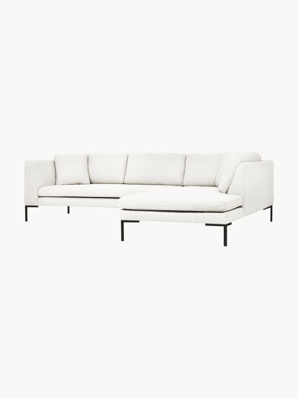 Emma Corner Sofa on Metal Legs