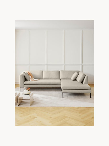 Emma Corner Sofa on Metal Legs