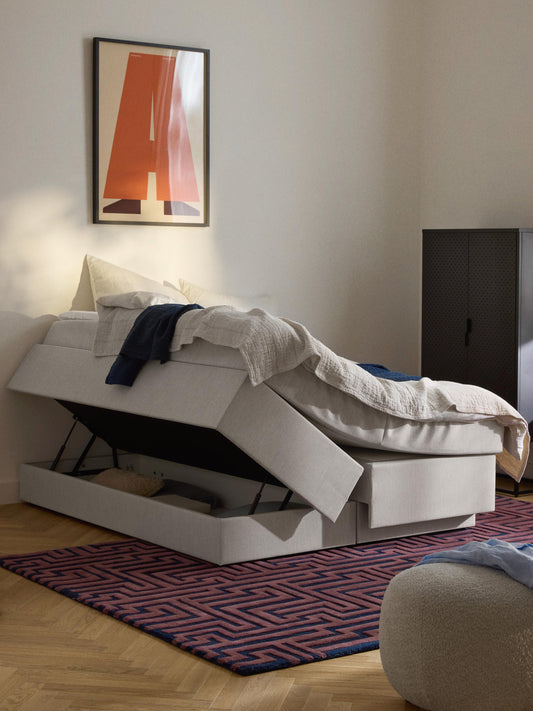 Enya Storage Bed with Box Spring