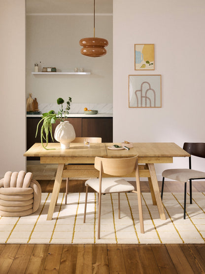 Ethan Dining Table, Extendable, 180 - 220 x 100 cm