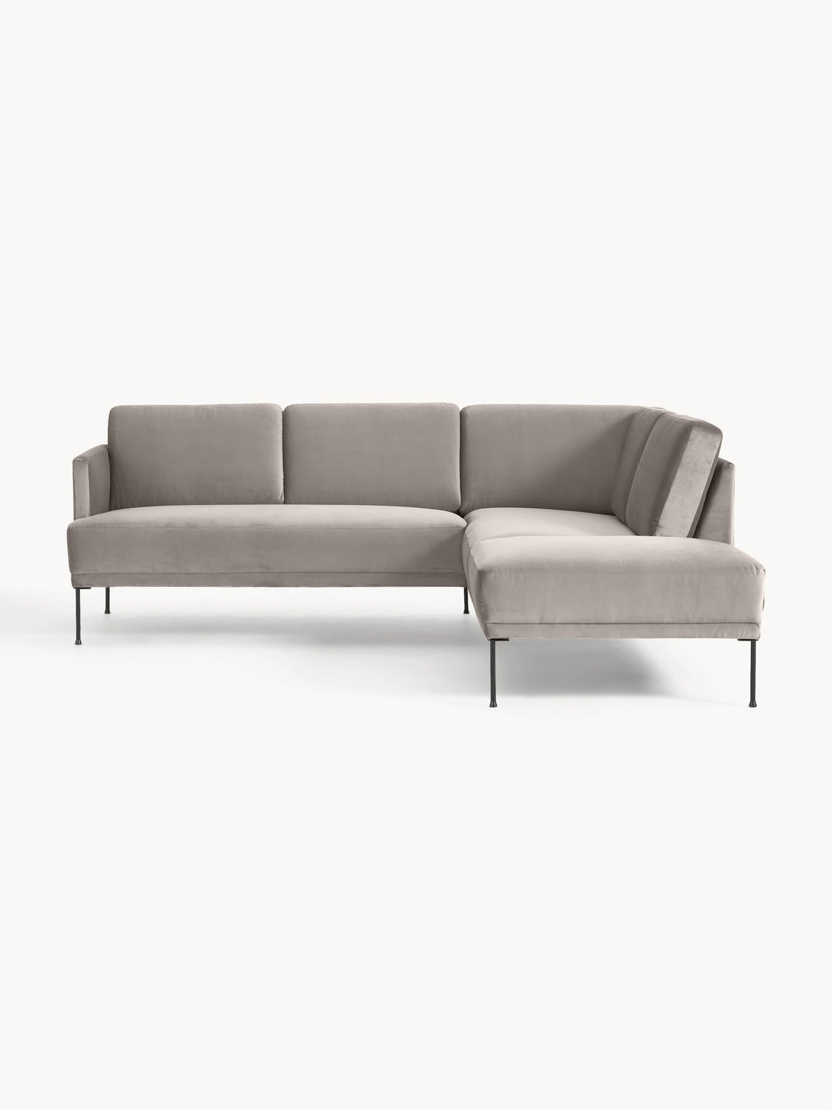 Fluente Corner Sofa in Velvet