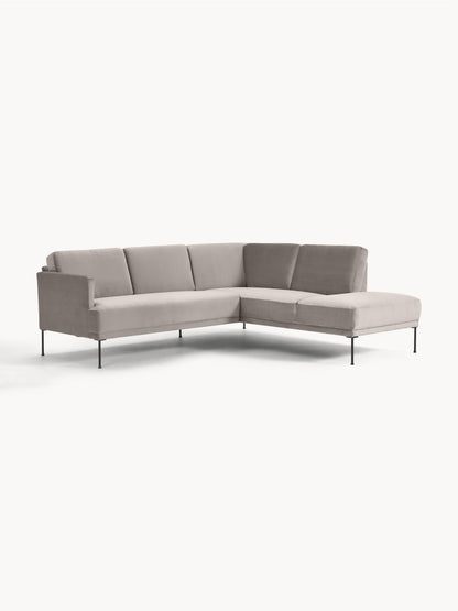 Fluente Corner Sofa in Velvet