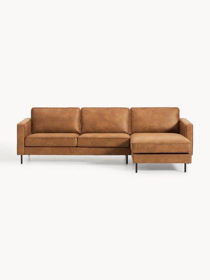 Hunter 3-Seater Corner Sofa in Leather