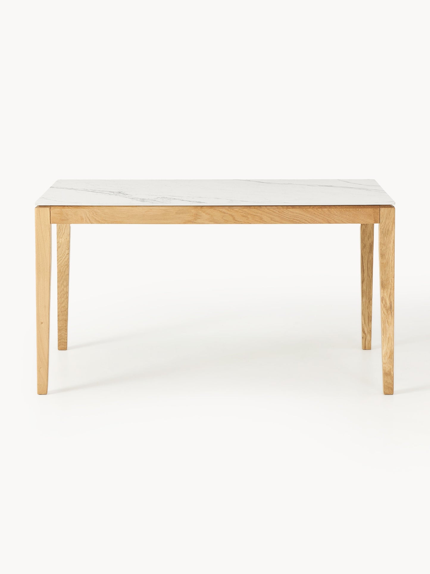 Jackson Dining Table with Tabletop in Marble Look, in Various Sizes