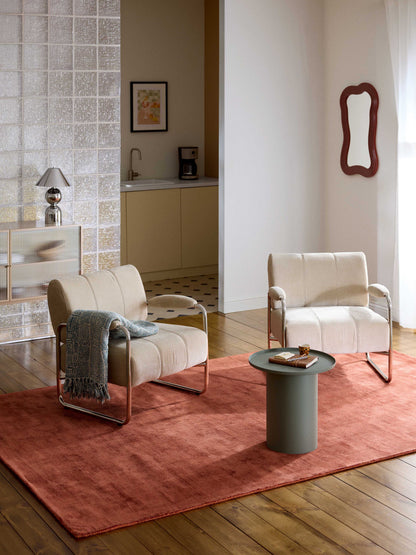 Jane Viscose Rug, Hand-Woven