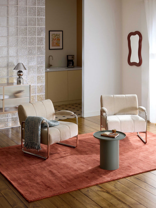 Jane Viscose Rug, Hand-Woven