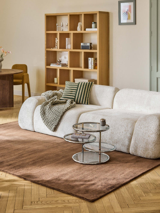 Jane Viscose Rug, Hand-Woven