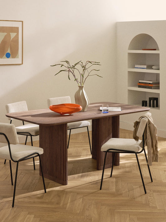 Jolka Dining Table in Oak, Available in Various Sizes