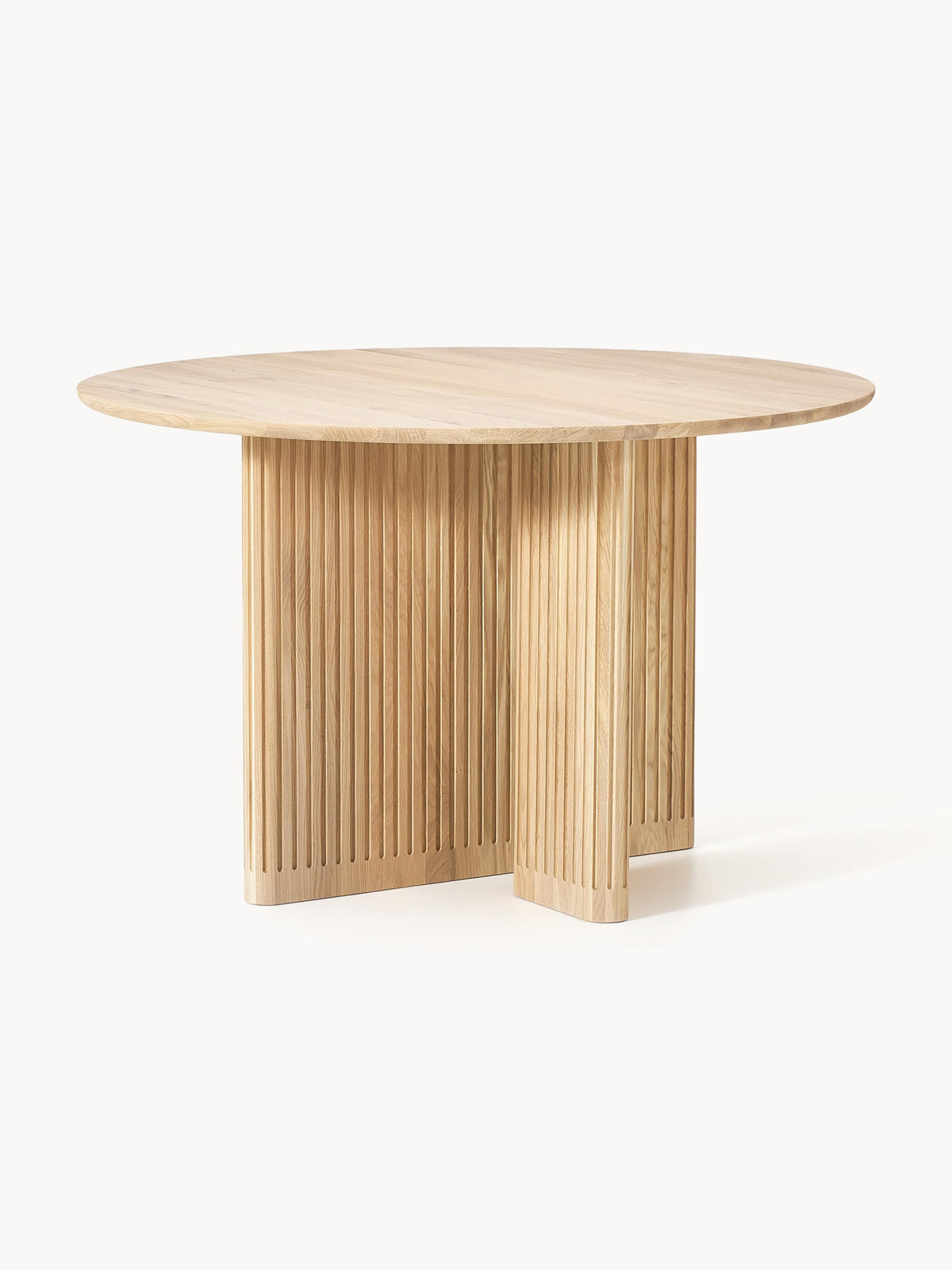 Jolka Dining Table in Oak, Round, Ø 120 cm