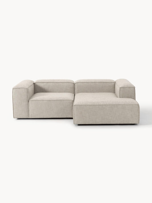 Lennon 2-Seater Modular Corner Sofa in Linen Blend