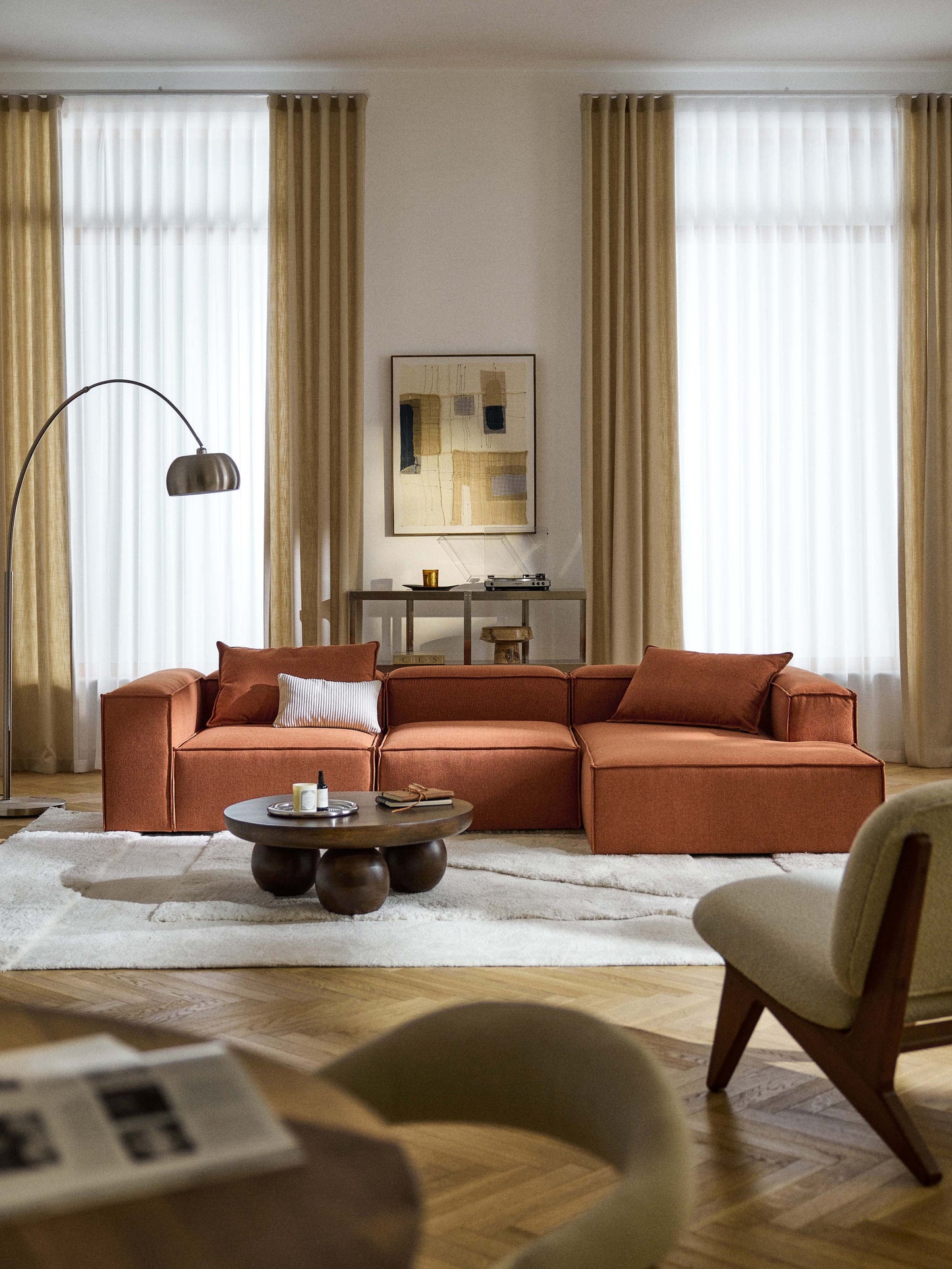Lennon 4-Seater Modular Corner Sofa
