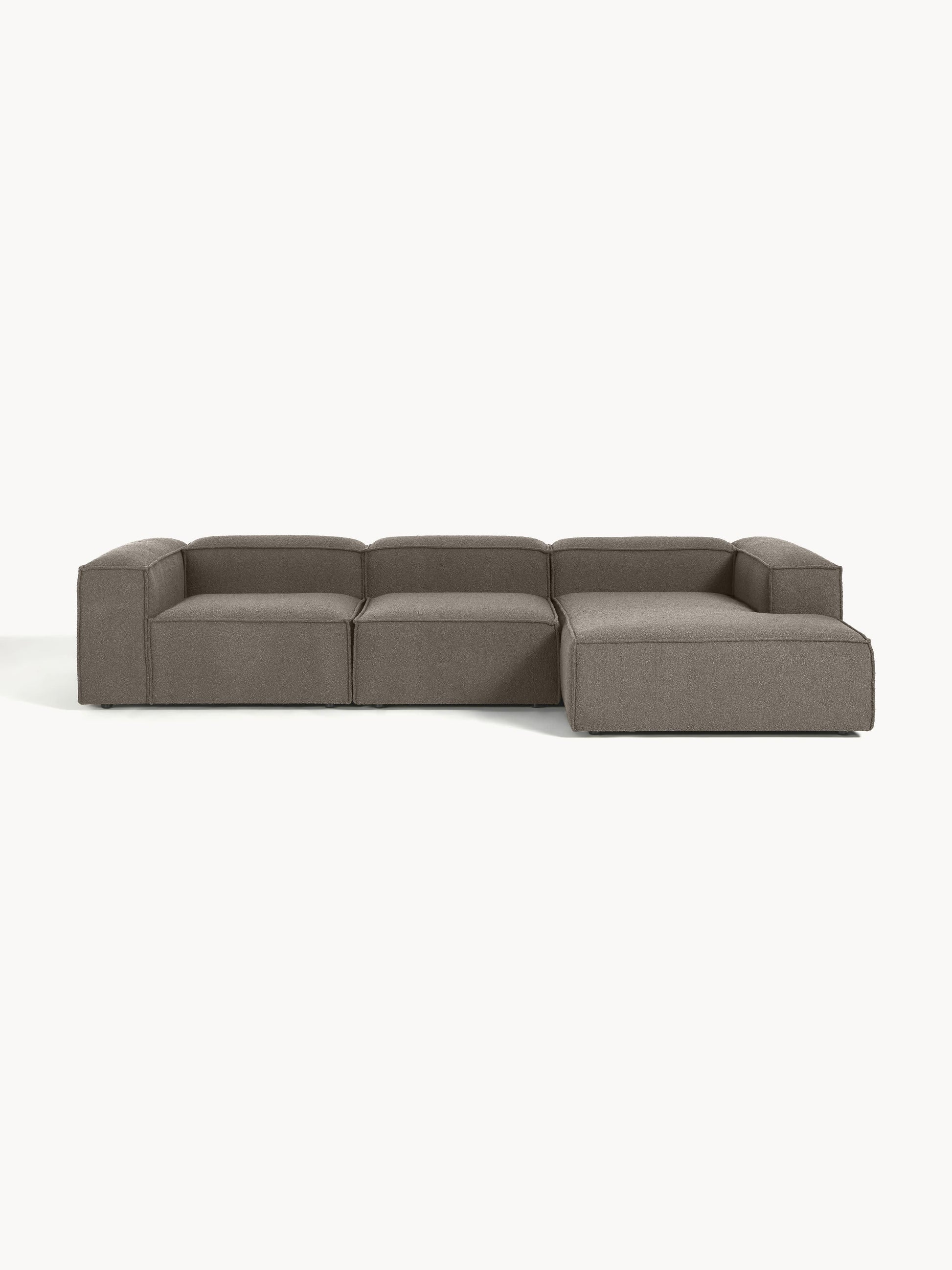 Lennon 4-Seater Modular Corner Sofa in Bouclé