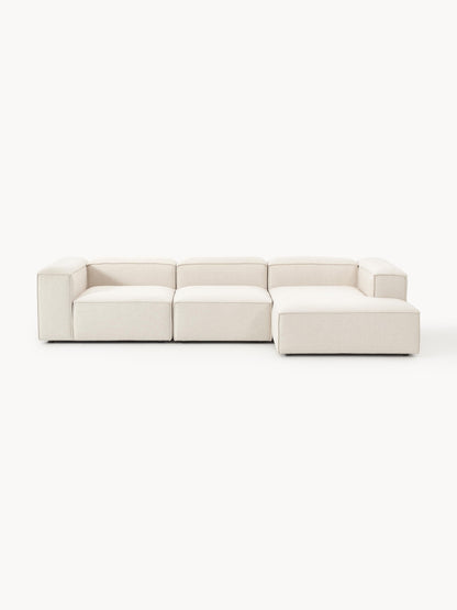 Lennon 4-Seater Modular Corner Sofa in Linen Blend