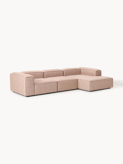 Lennon 4-Seater Modular Corner Sofa in Linen Blend