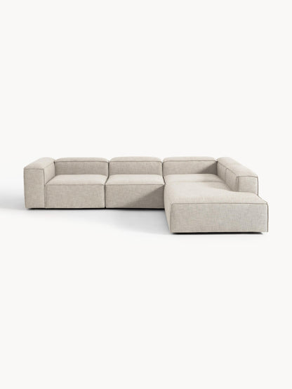 Lennon 4-Seater XL Modular Corner Sofa in Linen Blend