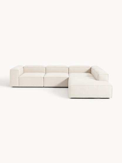 Lennon 4-Seater XL Modular Corner Sofa in Linen Blend