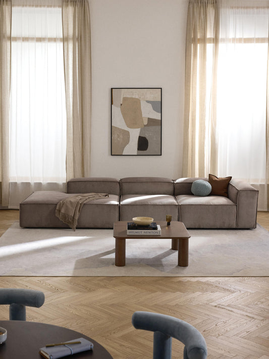 Lennon Modular Ottoman in Corduroy