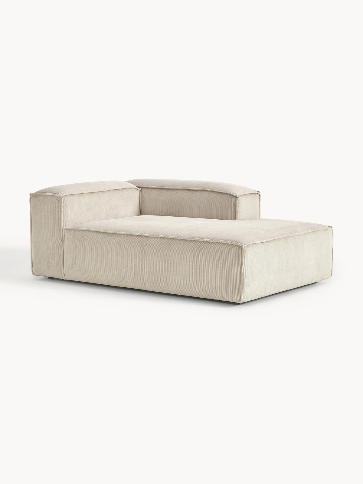Lennon Ottoman Corner Section in Corduroy