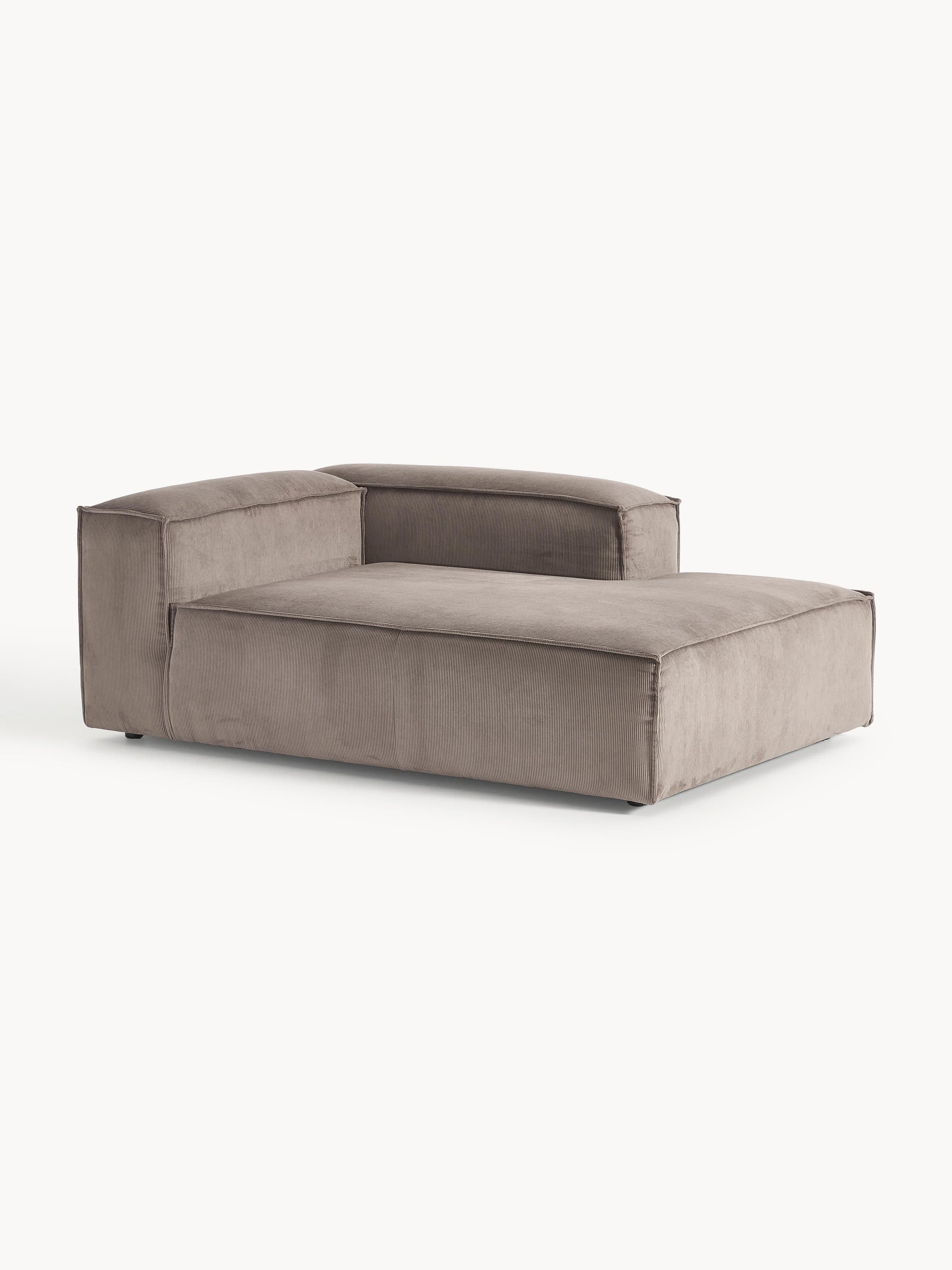 Lennon Ottoman Corner Section in Corduroy
