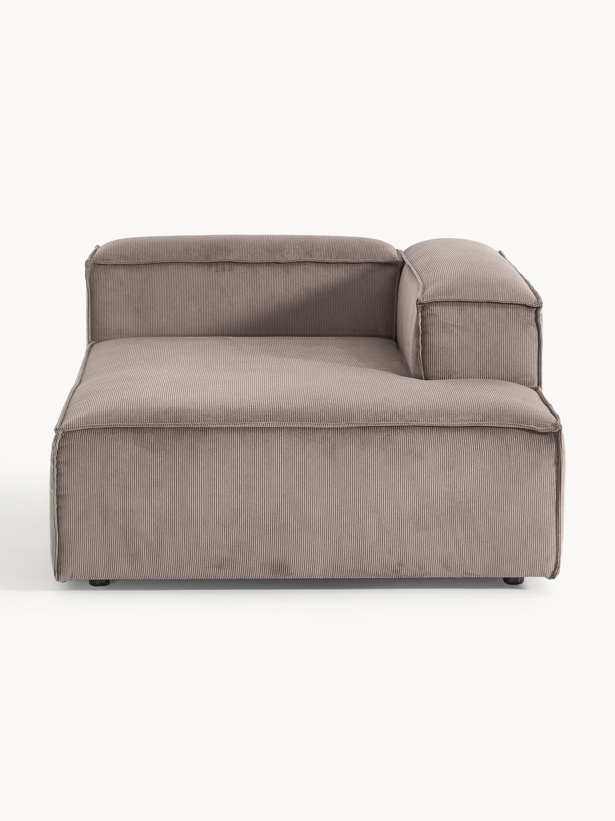 Lennon Ottoman Corner Section in Corduroy